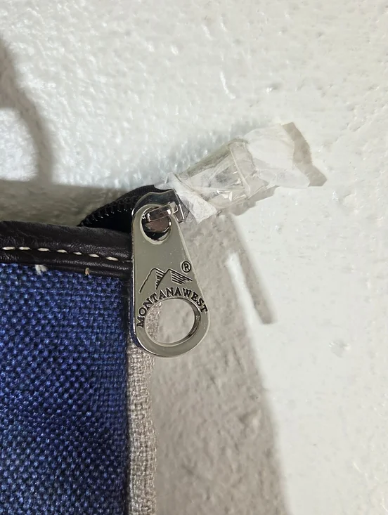 Montana West Horse Canvas Tote Bag NWT Laurie Prindle Western Cowgirl Shoulder - Picture 15 of 15